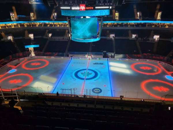 Canada Life Centre, section: 305, row: 8, seat: 13