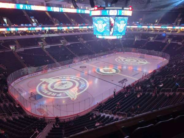 Canada Life Centre, section: 324, row: 2, seat: 15