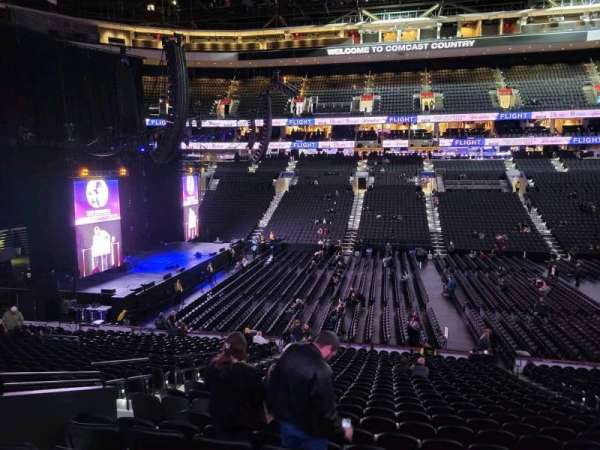 Xfinity Mobile Arena, section: c1, row: 1, seat: 6