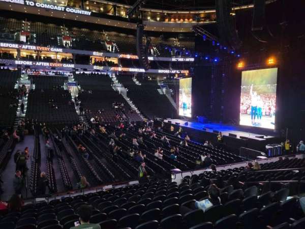 Xfinity Mobile Arena, section: 113, row: 14, seat: 6