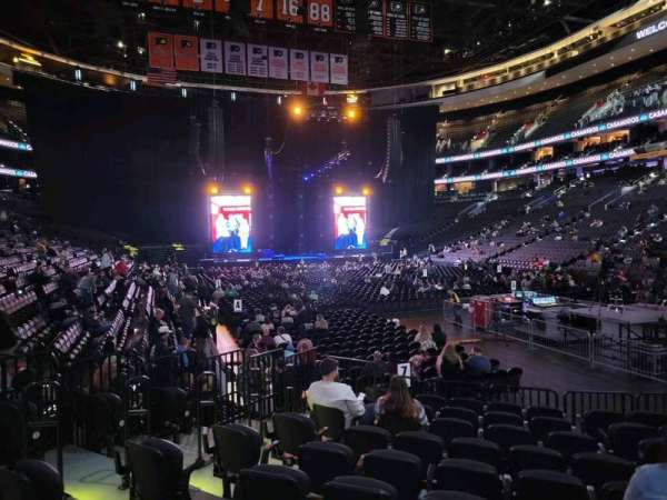 Xfinity Mobile Arena, section: 105, row: 10, seat: 7