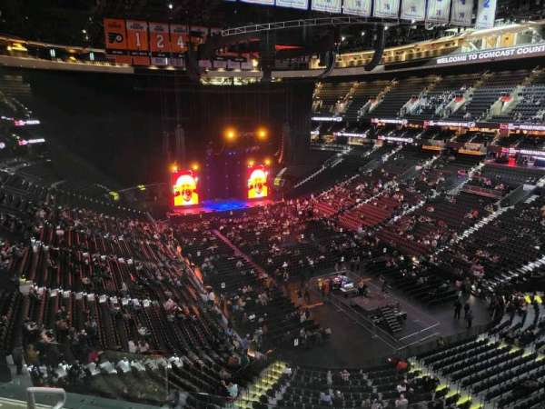Xfinity Mobile Arena, section: 205a, row: 4, seat: 1