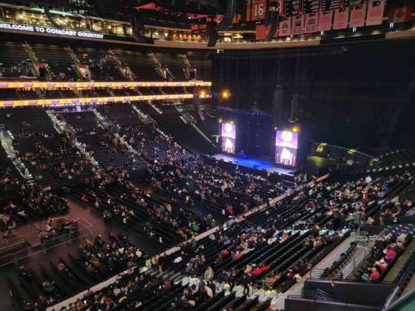 Xfinity Mobile Arena, section: 210a, row: 1, seat: 10