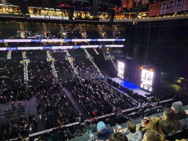 Xfinity Mobile Arena, section: 212, row: 3, seat: 1