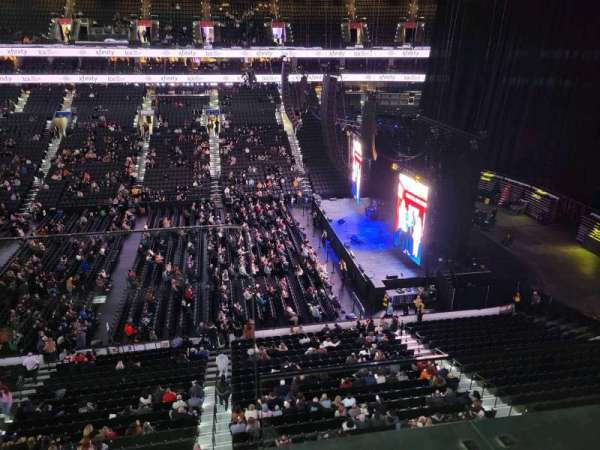 Xfinity Mobile Arena, section: 214, row: 1, seat: 2