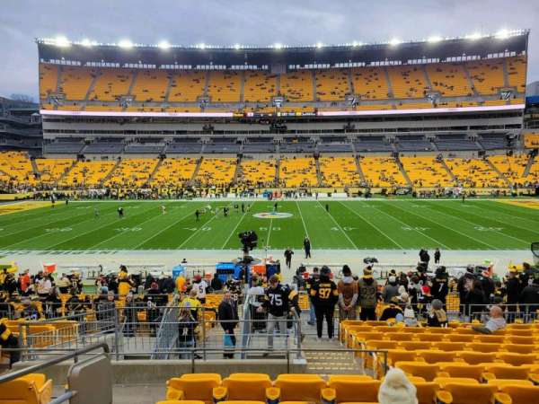 Acrisure Stadium, section: 111, row: x, seat: 21