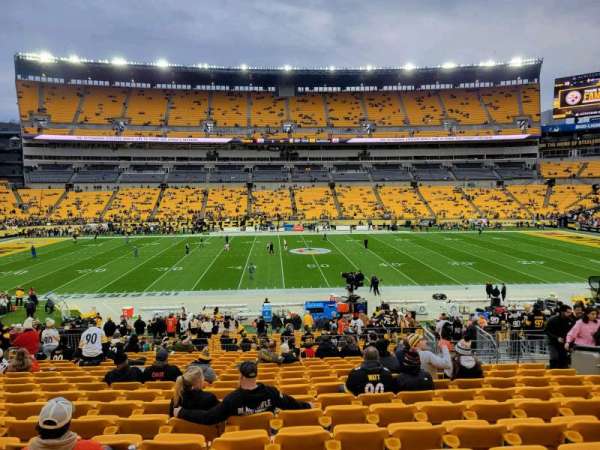 Acrisure Stadium, section: 110, row: cc, seat: 10