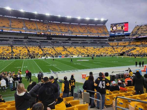 Acrisure Stadium, section: 108, row: k, seat: 4