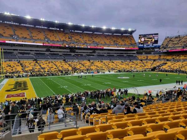 Acrisure Stadium, section: 107, row: x, seat: 22