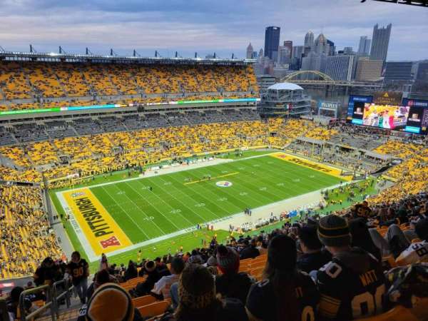 Acrisure Stadium, section: 530, row: ff, seat: 26