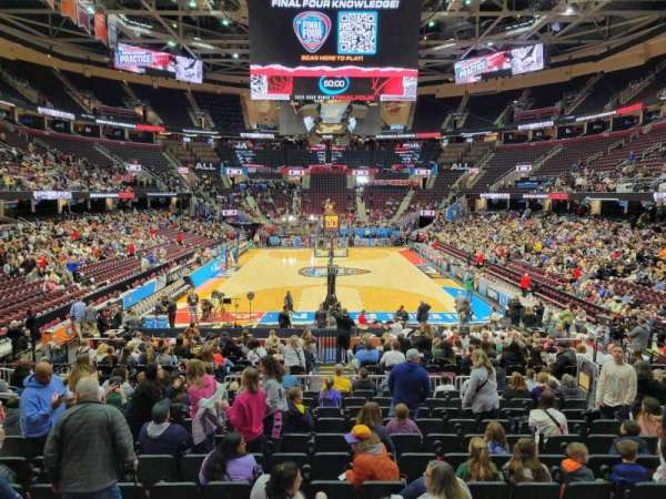 Rocket Arena, section: 101, row: 13, seat: 10