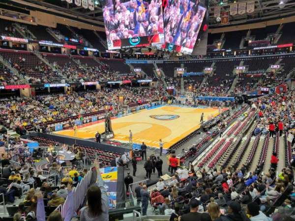 Rocket Arena, section: 112, row: 16, seat: 1