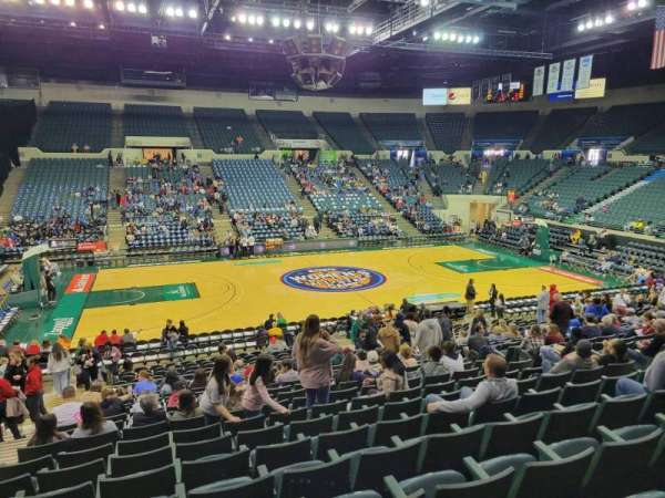 Wolstein Center, section: 124, row: wc, seat: 8