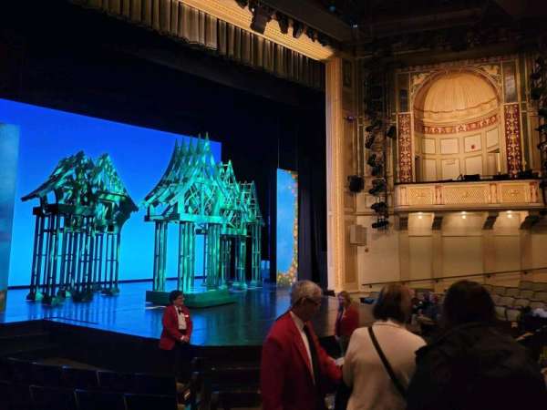 Hanna Theatre, section: Orchestra Left, row: G, seat: 102