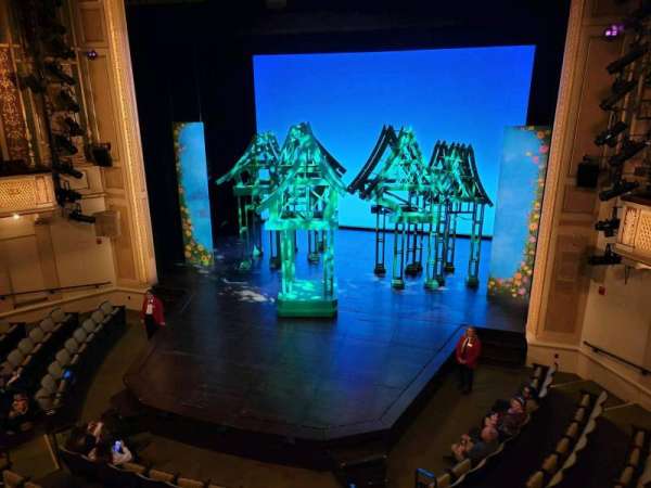 Hanna Theatre, section: Balcony Center, row: A, seat: 617