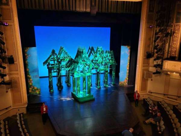 Hanna Theatre, section: Balcony Center, row: A, seat: 605