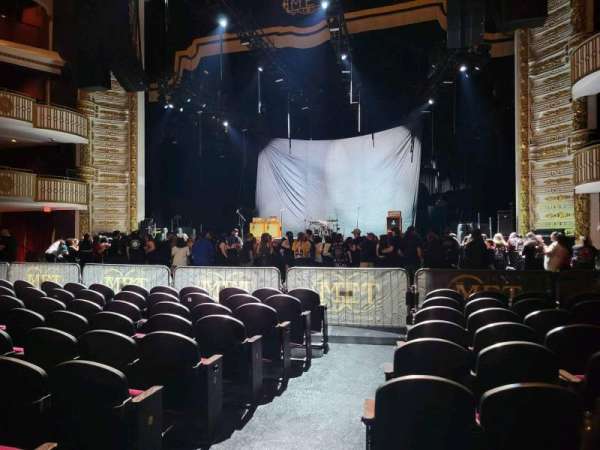 The Met Philadelphia, section: Orchestra 1, row: QQ, seat: 10