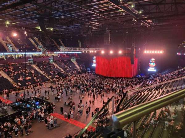 Barclays Arena, Hamburg, section: o17, row: 1, seat: 1
