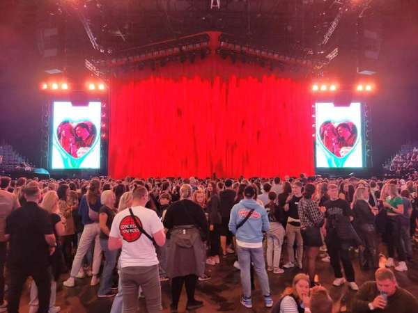 Barclays Arena, Hamburg, section: floor