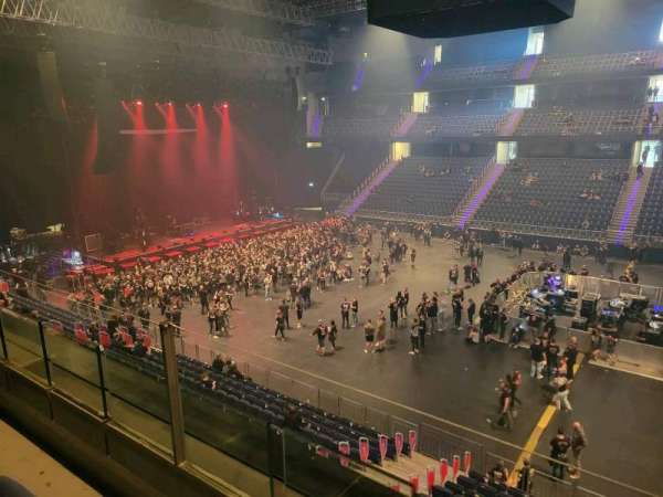 ZAG Arena, section: m4, row: 2, seat: 9