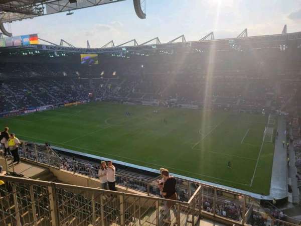 Borussia Park, section: 13a, row: 8, seat: 57