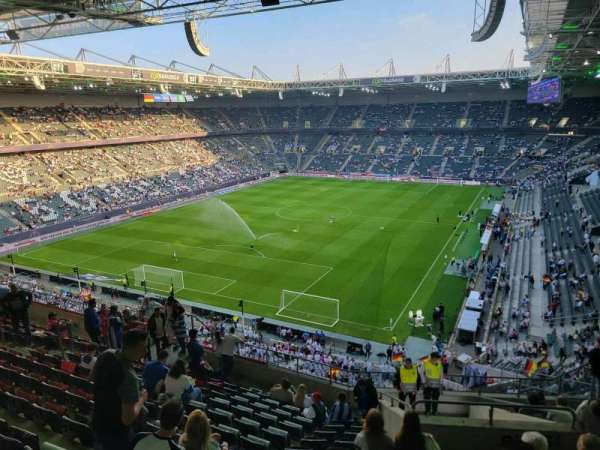 Borussia Park, section: 18a, row: 13, seat: 45
