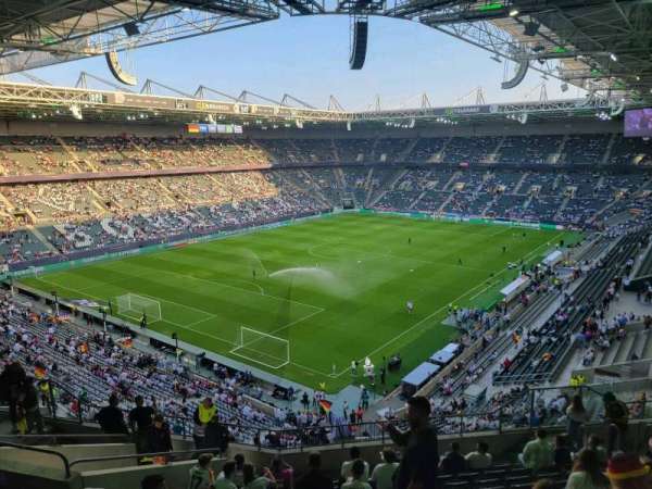 Borussia Park, section: 18a, row: 12, seat: 13