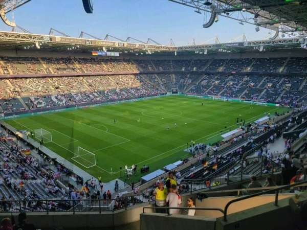 Borussia Park, section: 19a, row: 9, seat: 45