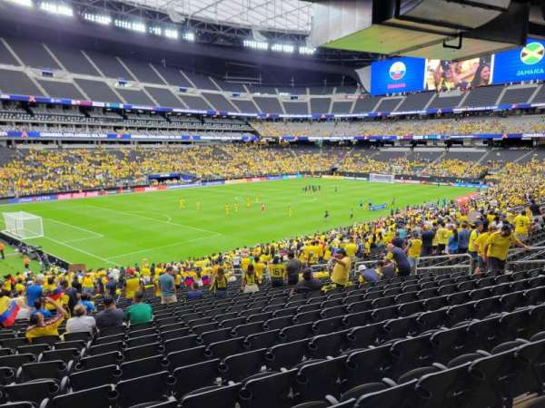 Allegiant Stadium, section: 140, row: 38, seat: 20