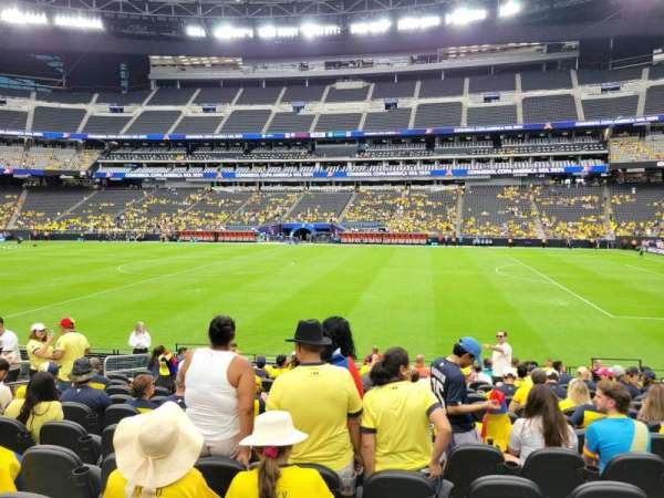Allegiant Stadium, section: c110, row: 16, seat: 10