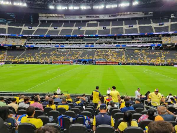 Allegiant Stadium, section: c111, row: 19, seat: 4