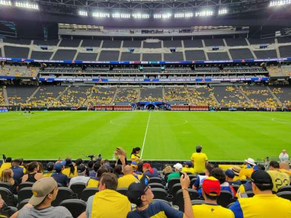 Allegiant Stadium, section: c112, row: 17, seat: 8