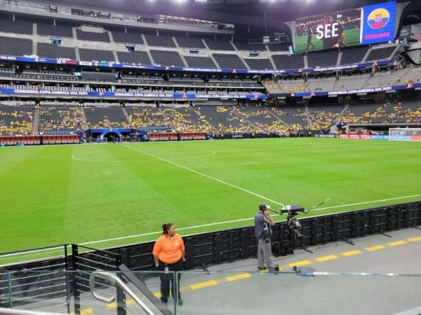 Allegiant Stadium, section: c113, row: 5, seat: 1