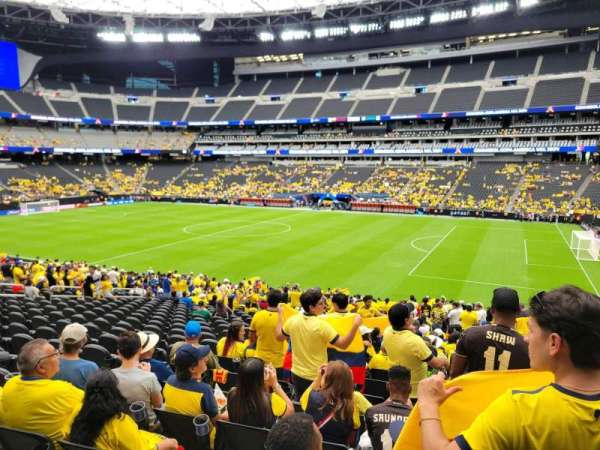 Allegiant Stadium, section: 108, row: 36, seat: 3