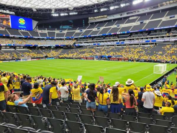 Allegiant Stadium, section: 106, row: 23, seat: 10