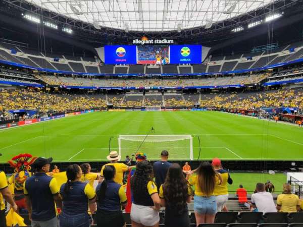 Allegiant Stadium, section: 101, row: 16, seat: 13