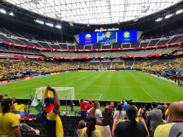 Allegiant Stadium, section: 144, row: 21, seat: 15