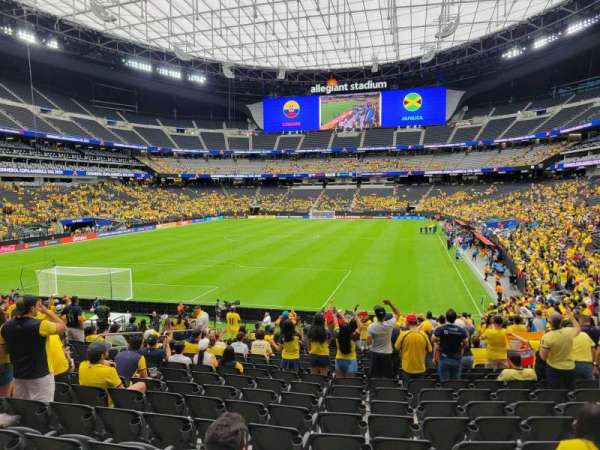 Allegiant Stadium, section: 143, row: 27, seat: 10