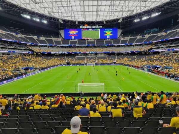 Allegiant Stadium, section: 101, row: 33, seat: 10