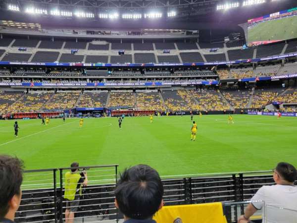 Allegiant Stadium, section: C111, row: 4, seat: 2