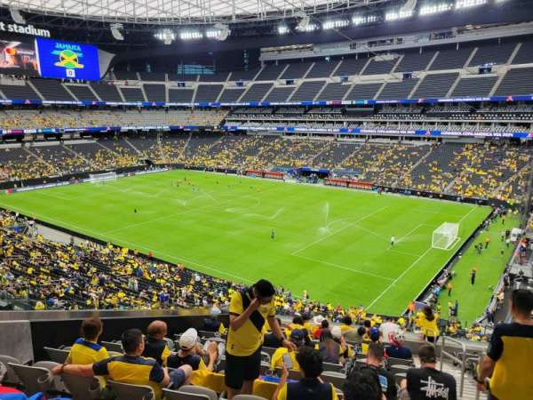 Allegiant Stadium, section: 208, row: 13, seat: 2