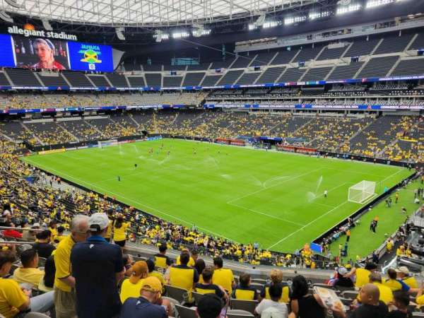 Allegiant Stadium, section: 207, row: 10, seat: 7