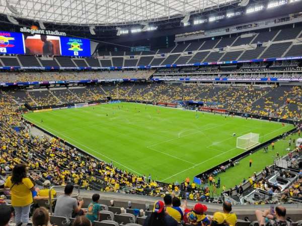 Allegiant Stadium, section: 206, row: 8, seat: 12