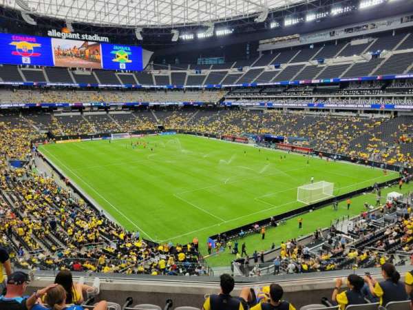 Allegiant Stadium, section: 205, row: 8, seat: 10