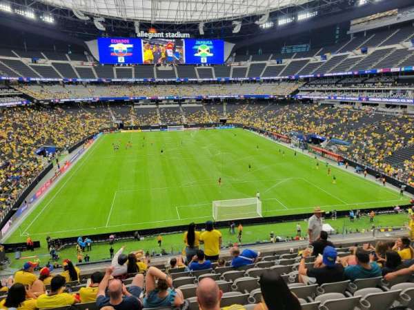 Allegiant Stadium, section: 202, row: 10, seat: 12