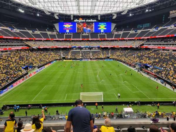Allegiant Stadium, section: 201, row: 7, seat: 17