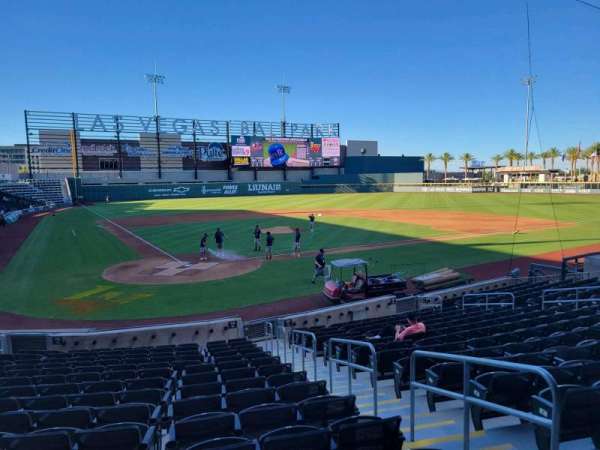 Las Vegas Ballpark, section: 110, row: s, seat: 16