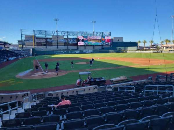 Las Vegas Ballpark, section: 109, row: p, seat: 4