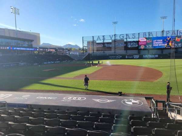 Las Vegas Ballpark, section: 106, row: n, seat: 10