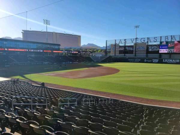 Las Vegas Ballpark, section: 104, row: t, seat: 10
